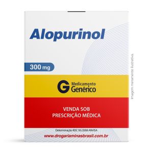 Alopurinol 300mg 30 Comprimidos