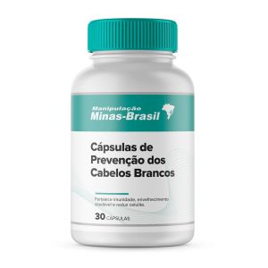 Cápsulas de Prevenção dos Cabelos Brancos 30 Cápsulas