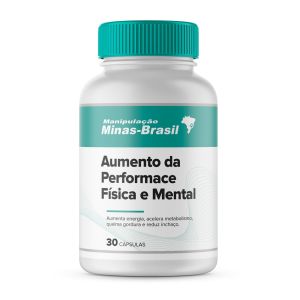 Aumento da Performace Física e Mental 30 Cápsulas