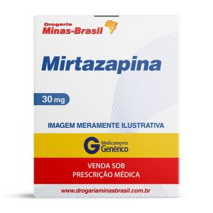 Mirtazapina 30mg Genérico Pharlab com 30 comprimidos