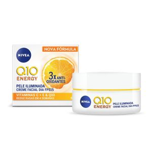 Creme Facial Nivea Q10 Plus C Antissinais Dia FPS 15 51g