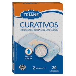 Curativos a Prova D'Água 20 unidades Triane