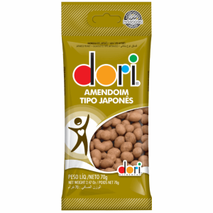 Amendoim Salgado Tipo Japonês Dori 70g