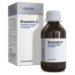 Bromelin Z Suspensão Oral 100ml Hebron
