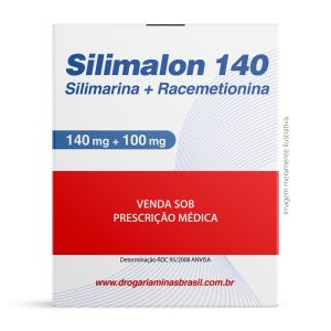 Silimalon 140mg/100mg com 30 comprimidos revestidos Zydus Nikkho