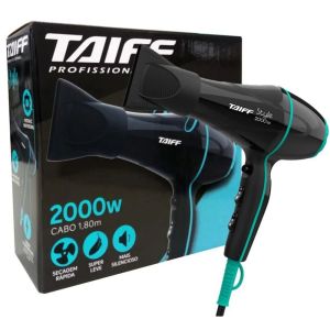 Secador de Cabelo Taiff Style Preto 2000W 127v