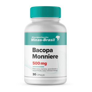 Bacopa Monniere 500Mg 30 Cápsulas