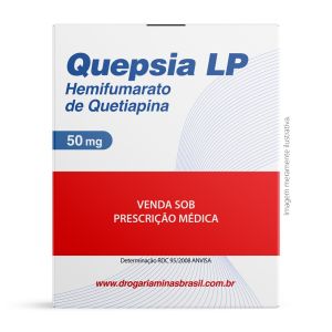 Quepsia LP 50mg com 30 comprimidos revestidos de liberação prolongada Momenta