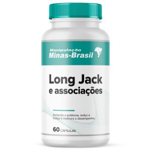 Long Jack 200Mg Com Epimedium 100Mg e Saw Palmeto 300Mg 60 Cápsulas