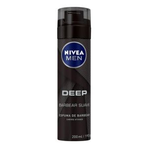 Espuma de Barbear Nivea Men Deep 200ml