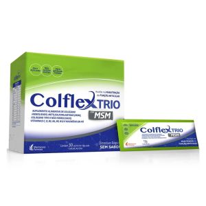 Colflex Trio Sem Sabor com 30 Sachês de 12g cada Mantecorp Farmasa
