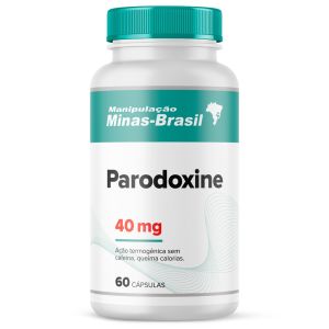 Parodoxine 40 Mg - Extrato de Grãos do Paraiso 60 Cápsulas