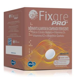 Fixare Pro Sabor Limão com 60 comprimidos efervescentes EMS