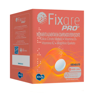 Fixare Pro Sabor Limão com 60 comprimidos efervescentes EMS