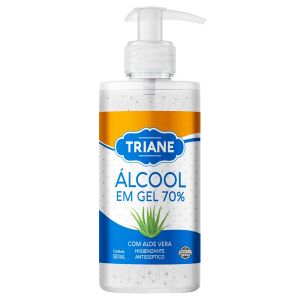 Álcool em Gel 70º com Aloe Vera 500ml Triane