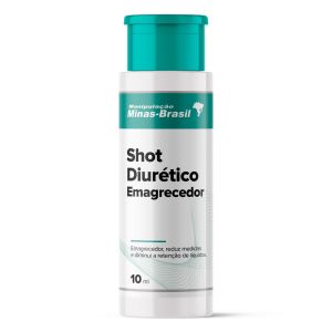 Shot Diurético Emagrecedor 10ml 30 Flaconetes