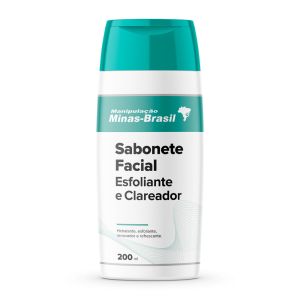 Sabonete Facial Esfoliante e Clareador 200ml