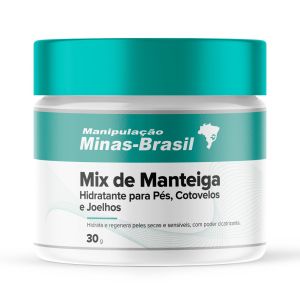 Mix de Manteiga Hidratante Para Pés, Cotovelos e Joelhos 30 G