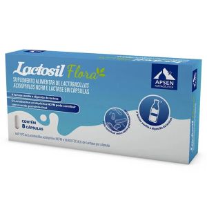 Lactosil Flora com 8 Cápsulas