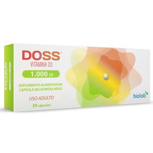 Doss 1000Ui com 30 Cápsulas