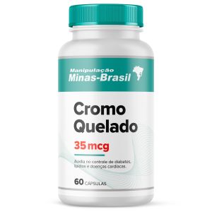 Cromo Quelado 35mcg 60 Cápsulas