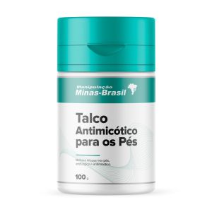 Talco Antimicotico Para Os Pés 100g