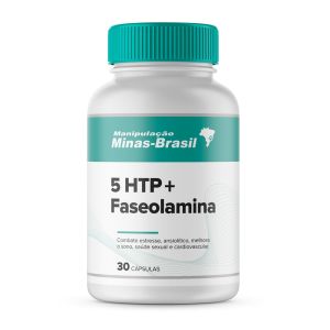 5-htp 50mg + Faseolamina 500mg 30 Cápsulas