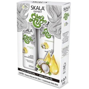 Kit Shampoo e Condicionador Skala Óleo de Coco 325mL Cada
