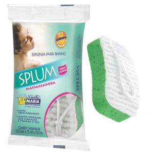 Esponja Para Banho Splum Massageadora Santa Maria Ref:772