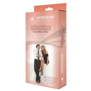 Meia Venosan Ultraline 4000 20-30 Mmhg Atm Xg Pé Aberto Bege
