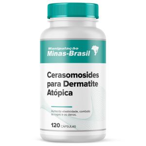 Cerasomosides Para Dermatite Atópica 120 Cápsulas