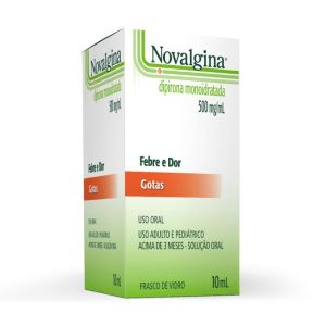 Analgésico Novalgina Gotas 500mg 10ml