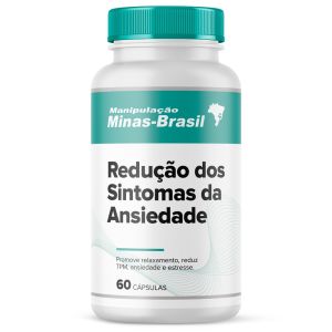 Redução dos Sintomas da Ansiedade 60 Cápsulas