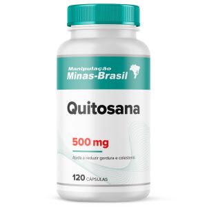 Quitosana 500Mg -120 Cápsulas
