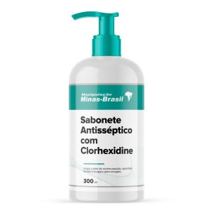 Sabonete Antisséptico Com Clorhexidine 300Ml 
