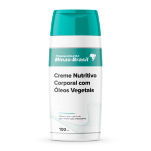 Creme Nutritivo Corporal Com Óleos Vegetais -100 G