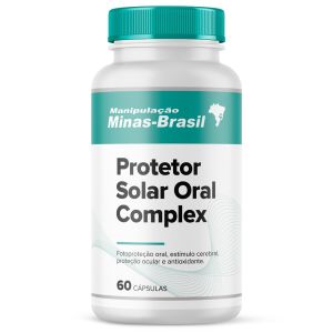Protetor Solar Oral Complex 60 Cápsulas