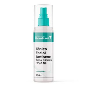Tônico Facial Antiacne Ácido Glicólico + PCA-Na 200ml