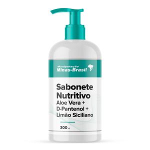 Sabonete Nutritivo Aloe Vera + D-Pantenol + Limão Siciliano 300ml