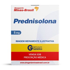 Prednisolona 5mg Com 10 Comprimidos Genérico Althaia