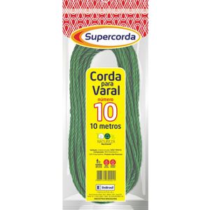 Corda Para Varal Número 10 Supercorda 10 Metros
