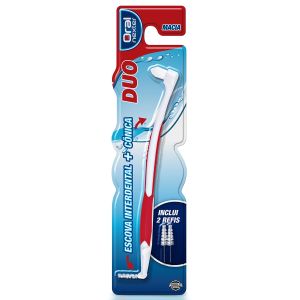 Escova Interdental e Cônica Macia Duo Oral Nexter