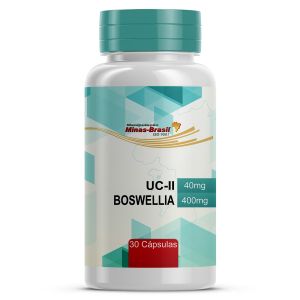 Uc-Ii 40Mg Com Boswellia 400Mg - Ação Anti-Inflamatória 30 Cápsulas