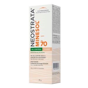 Protetor Solar Neostrata Minesol Oil Control Cor Claro FPS70 40g