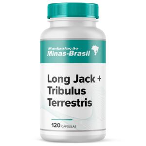 Long Jack 200mg + Tribulus Terrestris 500mg 120 Cápsulas