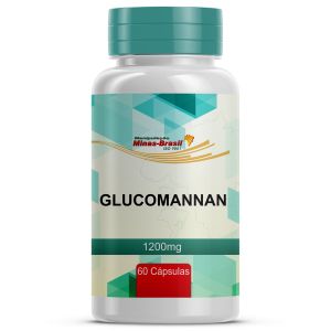 Glucomannan 1200mg 60 Cápsulas