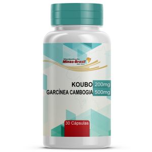 Koubo + Garcínia Cambogia Emagreça Zerando Açúcar 30 Cápsulas