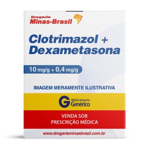 Clotrimazol + Dexametasona Creme 40g Genérico Germed