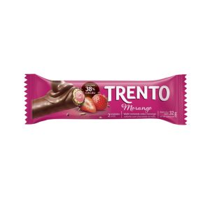 Wafer Trento Morango 32g Peccin