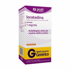 Loratadina Xarope 100mL Pratidonaduzzi
